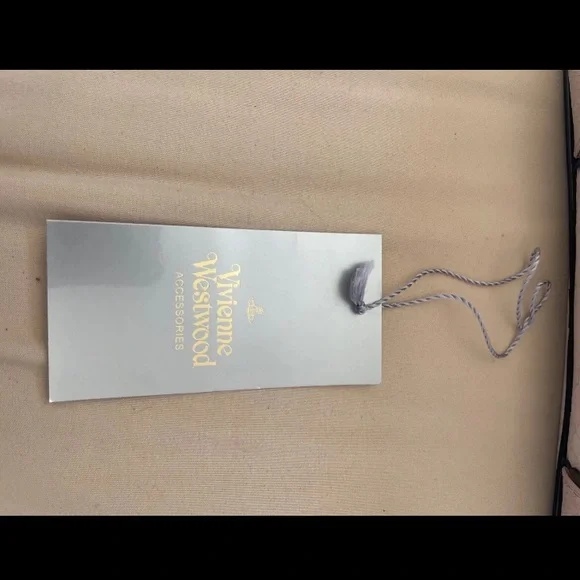 SOLD-Vintage Vivienne Westwood Yasmine Bag - Pink; Snake Print - Picture 11 of 14